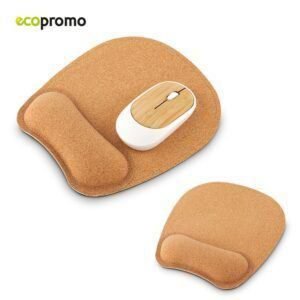 Mouse Pad Cork con Apoya Muñecas