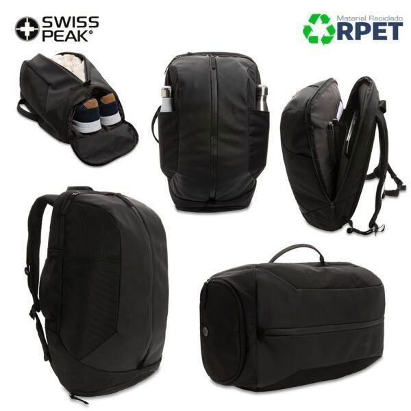 Morral Backpack Gym Swisspeak RPET