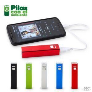 Pila Recargable Power Bank Con Boton 2200mAh