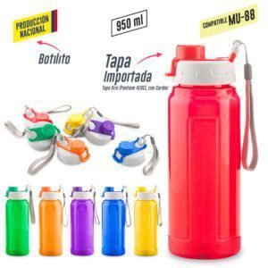 Botilito Plastico Galaxy 950ml-Produccion Nacional