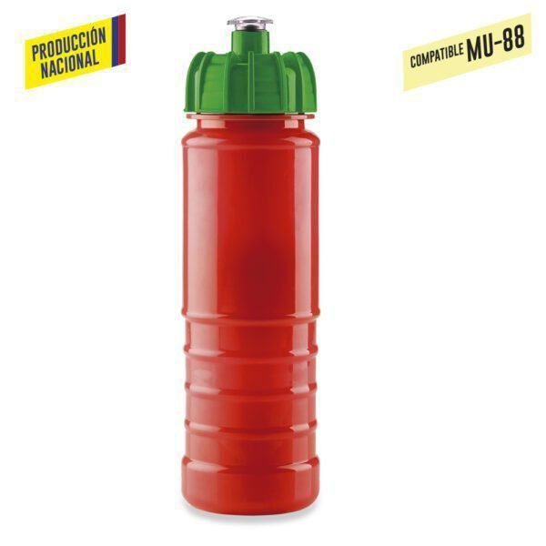 Botilito Spider PVC 650ml - Producción Nacional