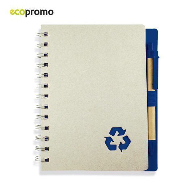 Libreta con Bolígrafo Recycle Eco