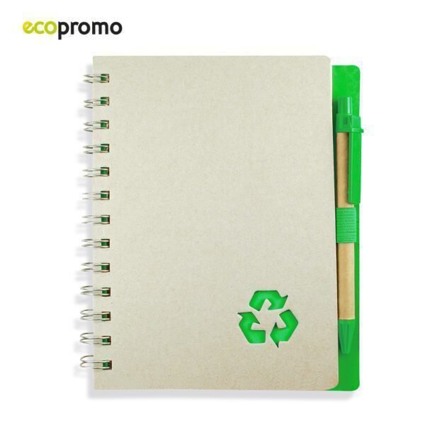 Libreta con Bolígrafo Recycle Eco