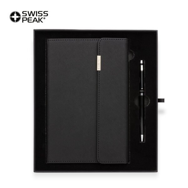 Set de Boligrafo y Libreta Swisspeak Lux