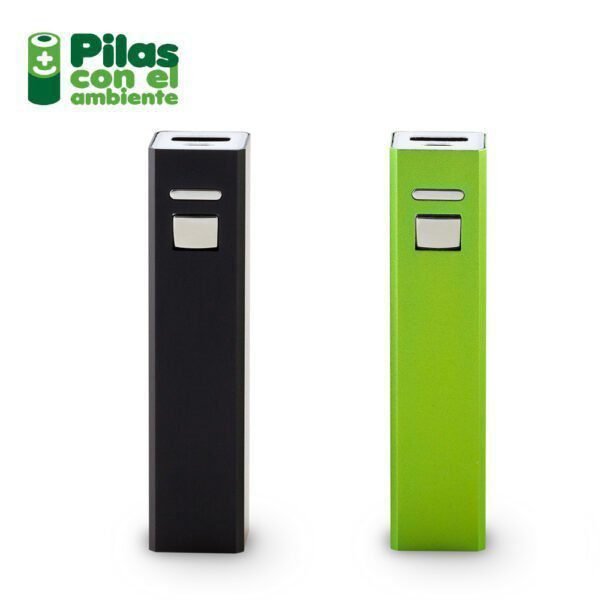 Pila Recargable Power Bank Con Boton 2200mAh