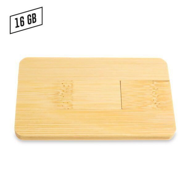 Memoria USB Credit Card Zilda Bamboo